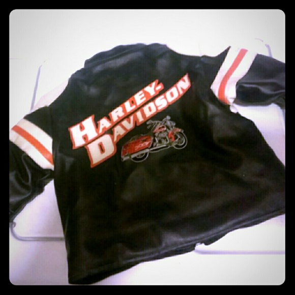 kids harley jacket